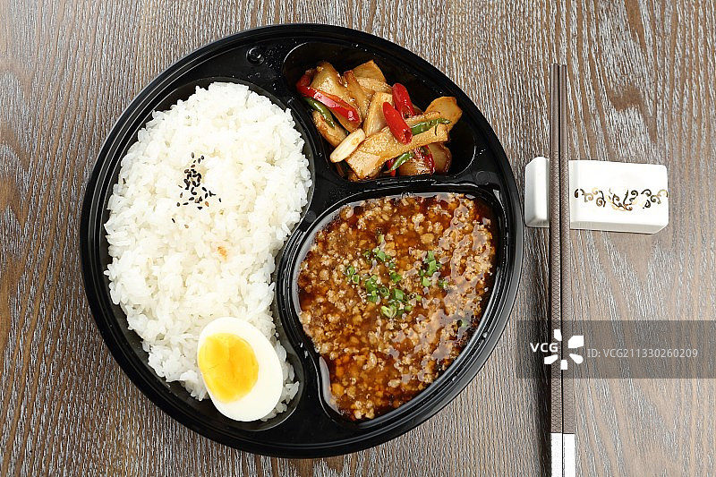 美食快餐盒饭图片素材