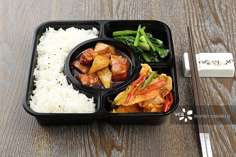 美食快餐盒饭图片素材