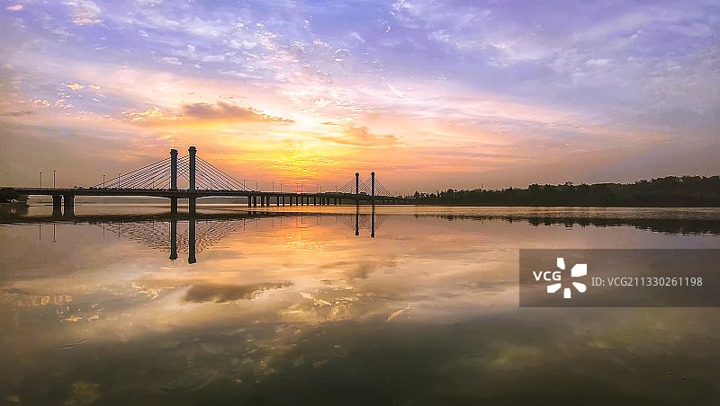 南阳光武大桥 南阳白河 南阳 新野图片素材