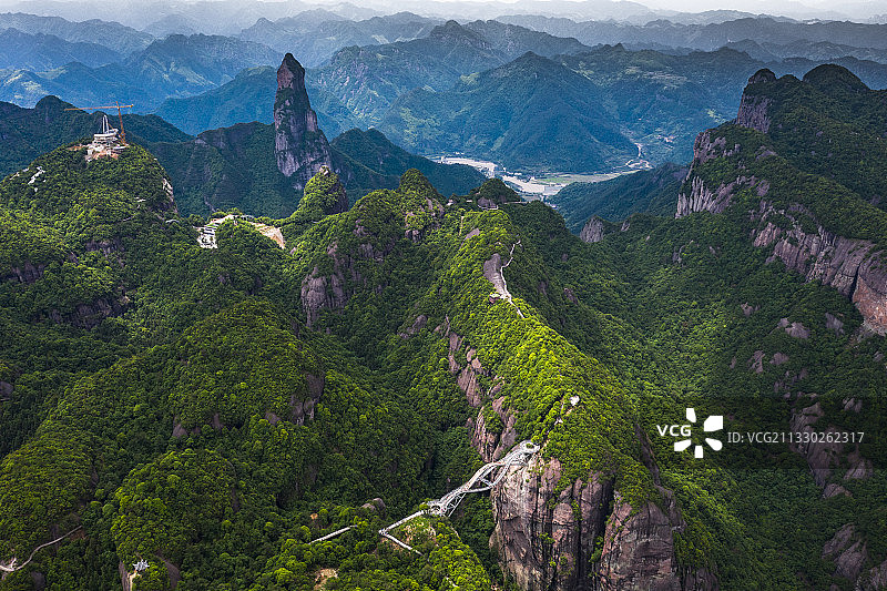 浙江神仙居景区 山峰图片素材