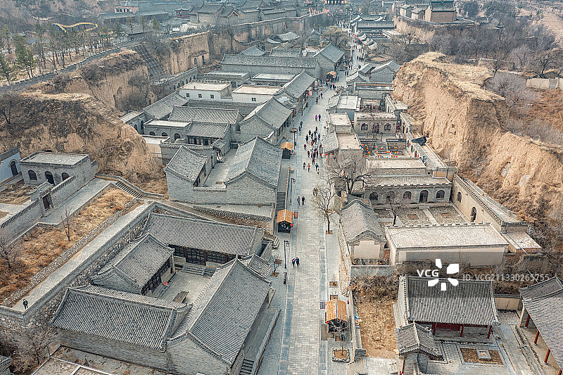 山西省太原市阳曲县青龙古镇图片素材
