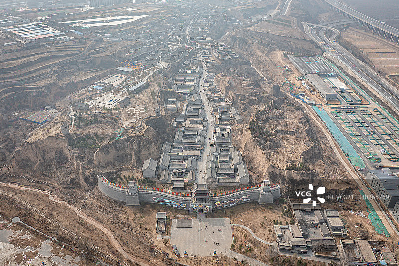 山西省太原市阳曲县青龙古镇图片素材