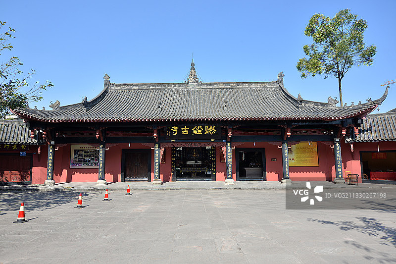 成都燃灯古寺图片素材