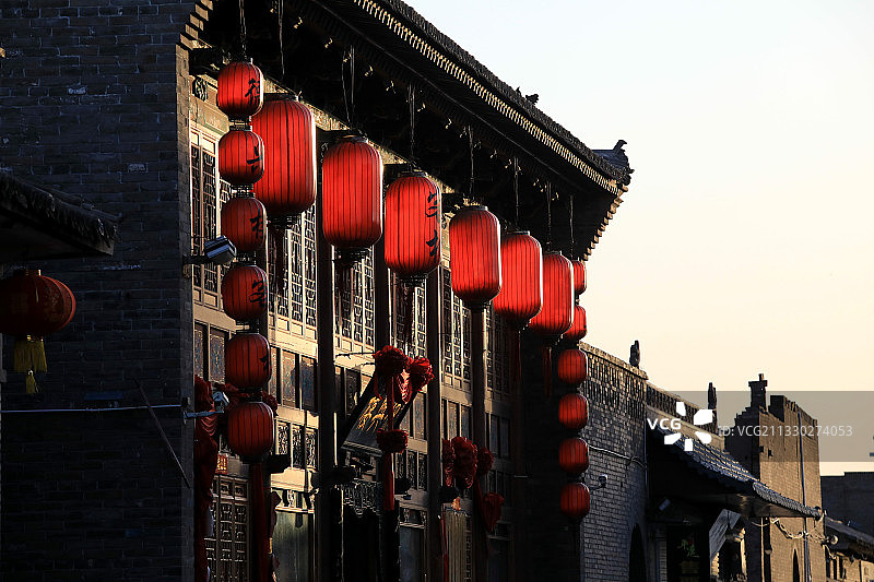 平遥古城图片素材