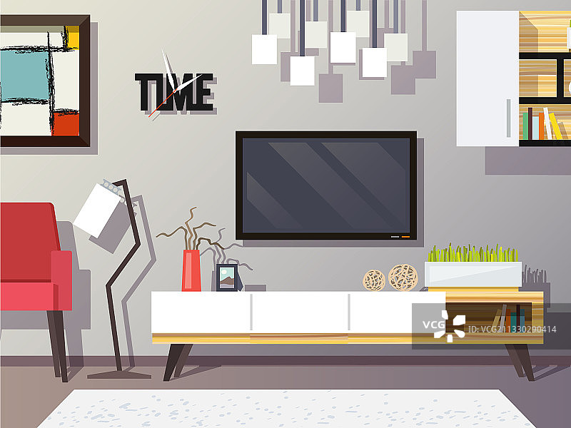 客厅概念设计图片素材