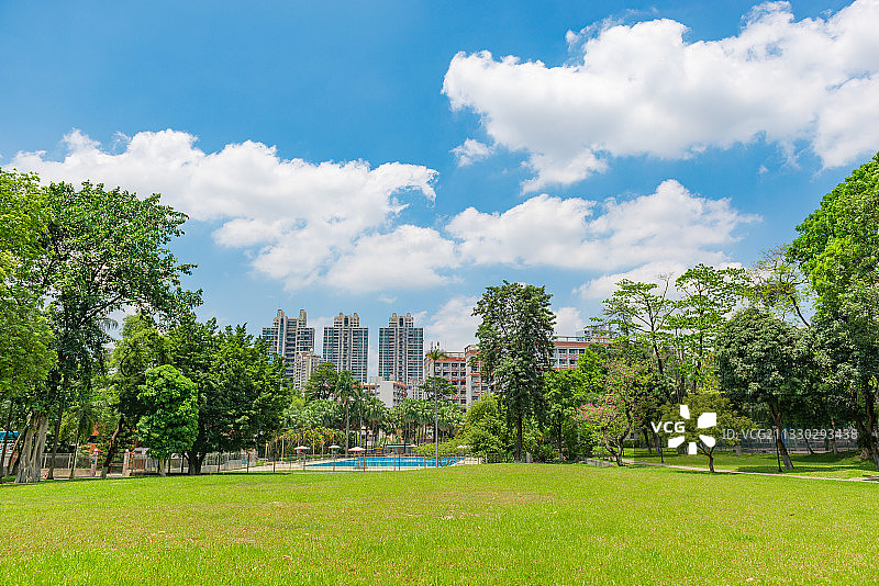 中山大学南校区 校园风光 标志性建筑 夏天图片素材
