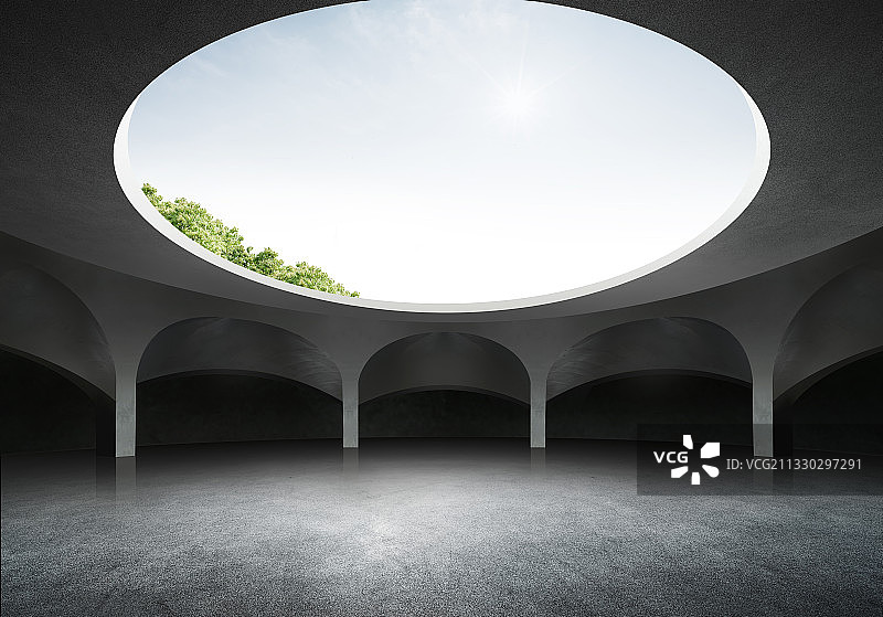 地下室内空间图片素材