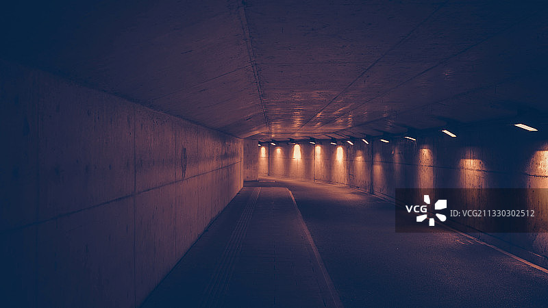 杭州·南复路非机动车隧道图片素材