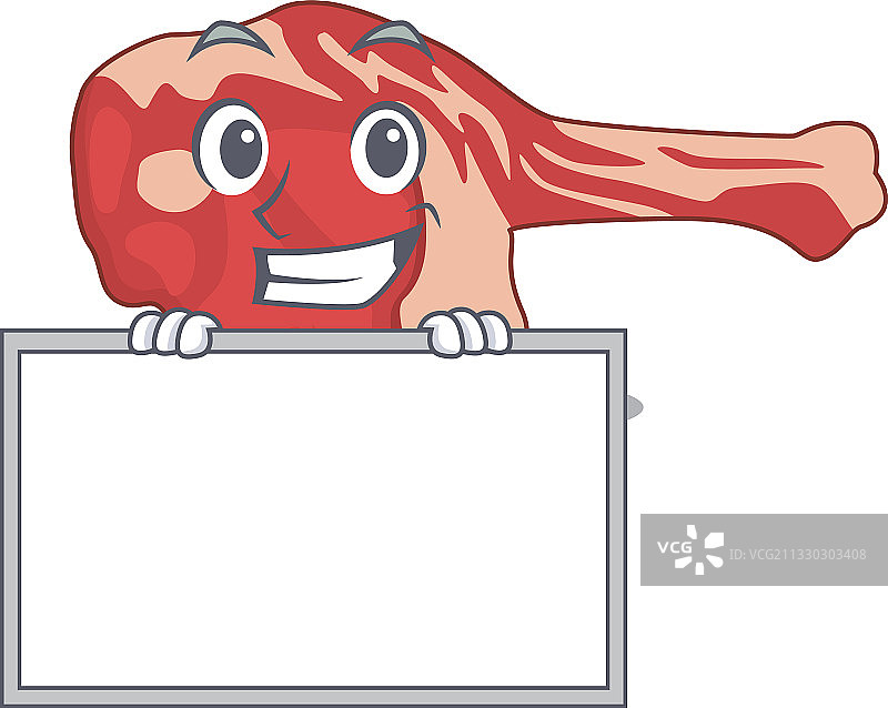 站立的卡通小羊腿设计图片素材