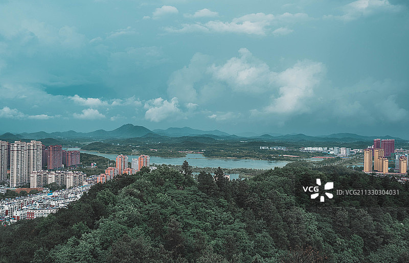 山清水秀安徽枞阳图片素材