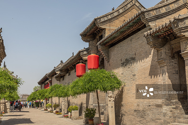 山西晋中灵石县王家大院图片素材