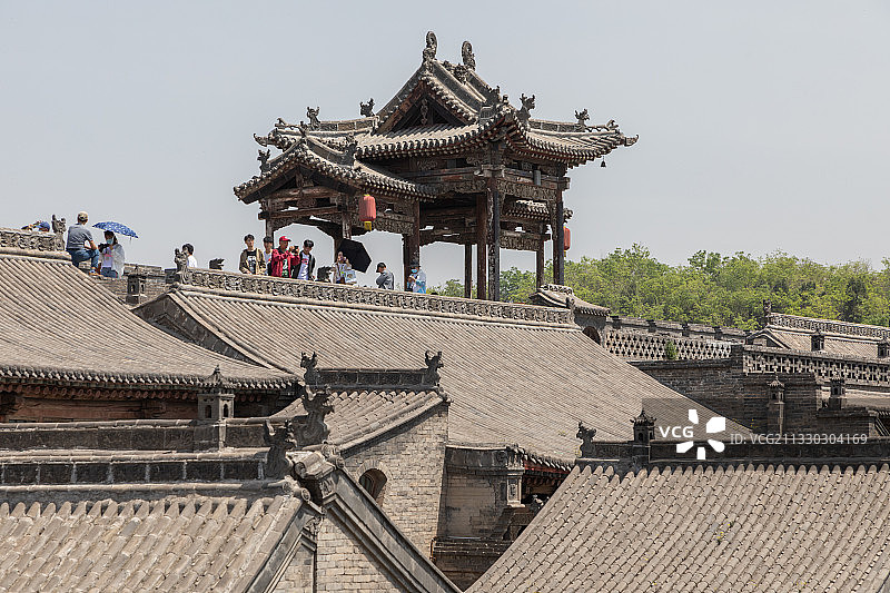 山西晋中灵石县王家大院图片素材