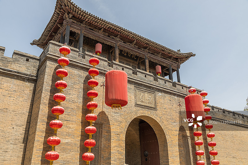 山西晋中灵石县王家大院图片素材
