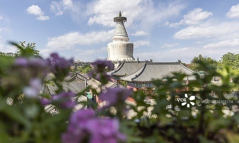北京白塔寺图片素材
