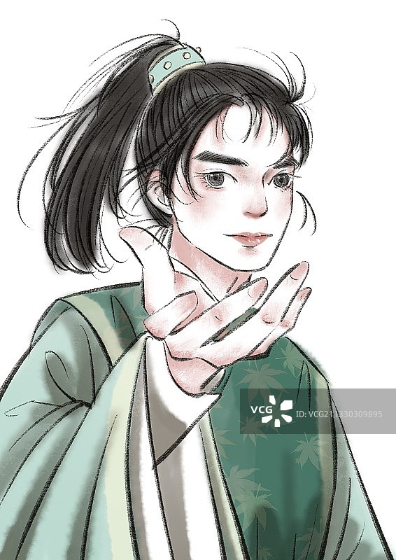 古代成功人士图片素材