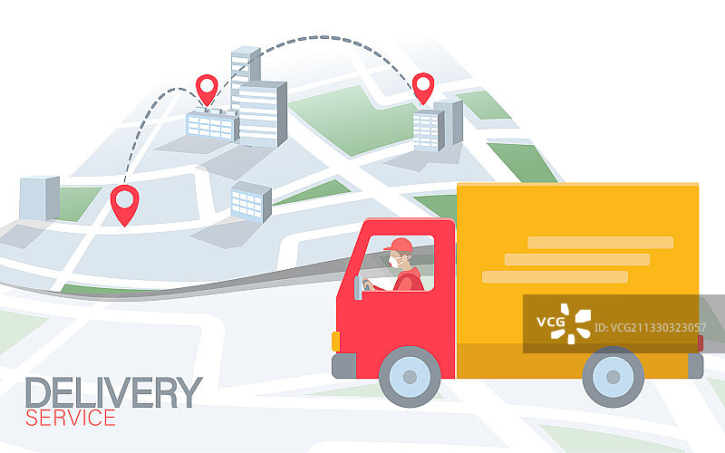 3D地图点位商业符号写实风格图片素材