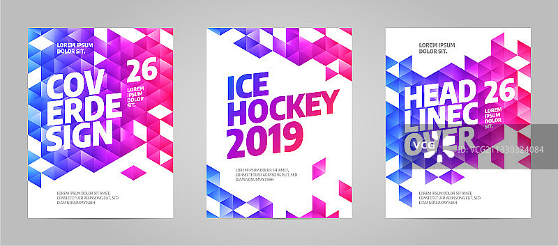 2019年运动赛事海报模板设计图片素材