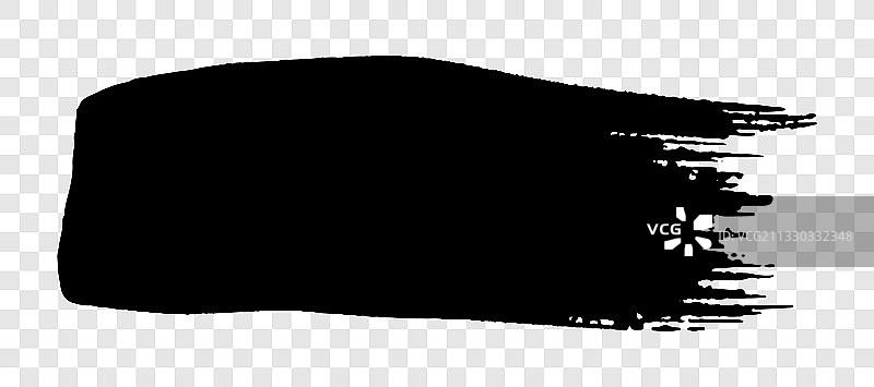 黑色笔刷手绘墨点图片素材