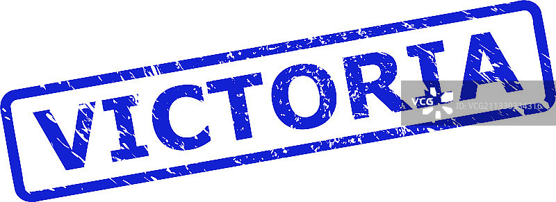 带有划痕风格的维多利亚水印图片素材