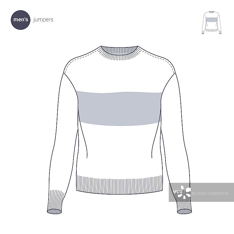 服装细线风格图片素材