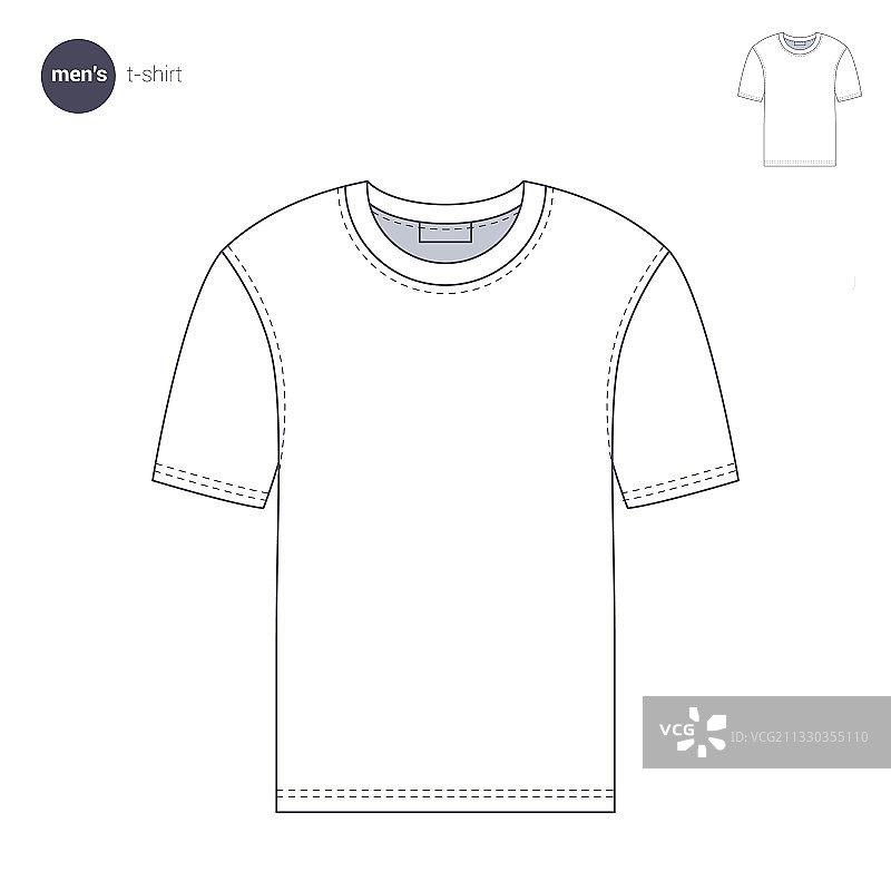 服装细线风格图片素材