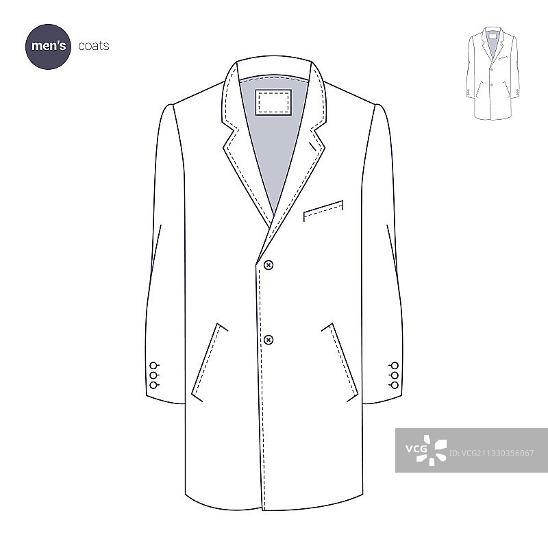 服装细线风格图片素材