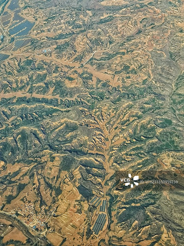 黄土高坡图片素材