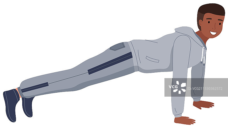 运动锻炼健康生活微笑的年轻人图片素材