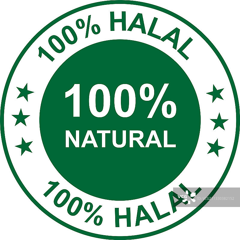清真logo圆形徽章图片素材
