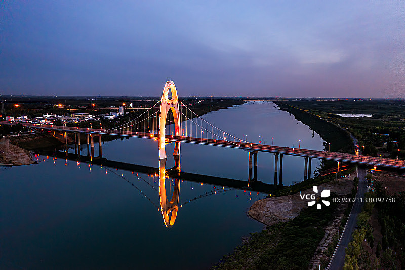 航拍云蒙大桥图片素材