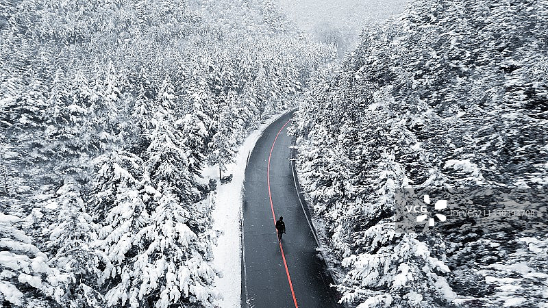 兴隆山滑雪场 兰州图片素材
