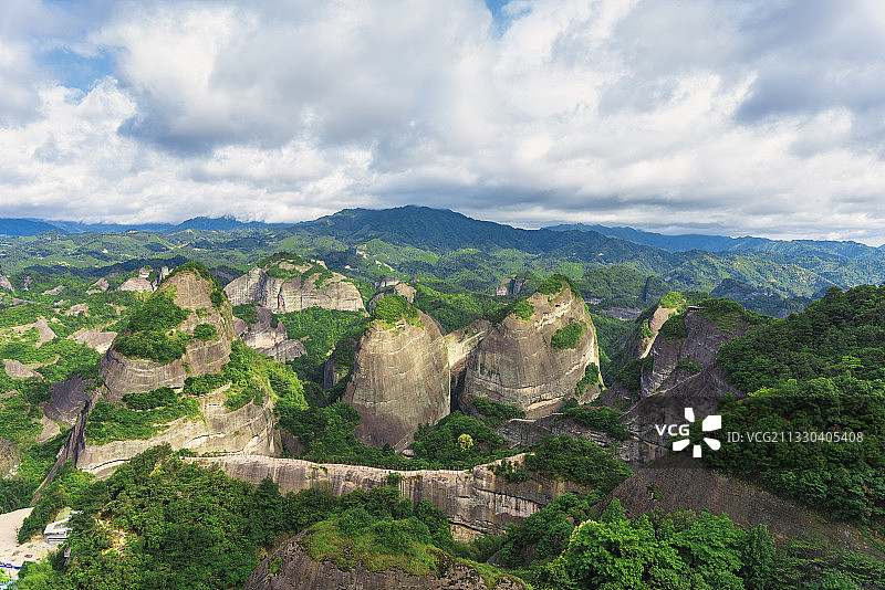 八角寨，崀山，丹霞地貌图片素材