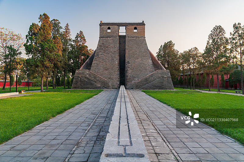 亚洲中国河南省郑州市登封古观星台图片素材