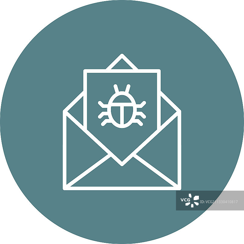 垃圾邮件图标图片素材