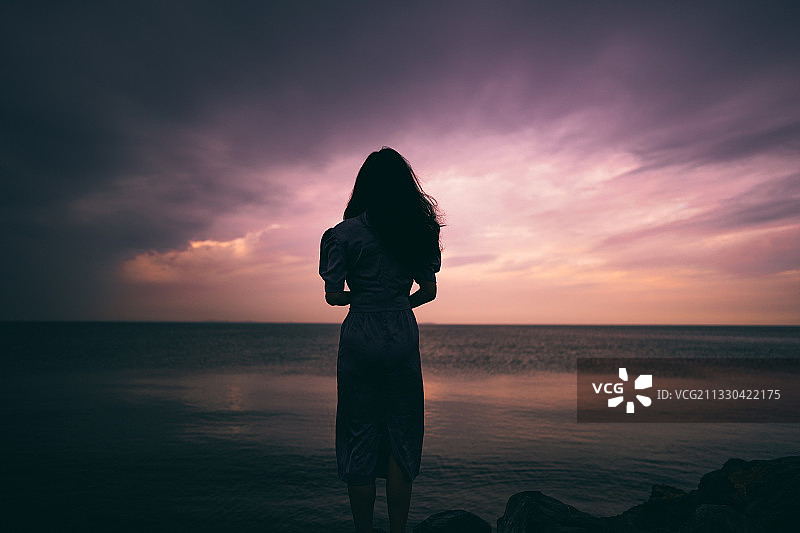 黄昏的云图片素材