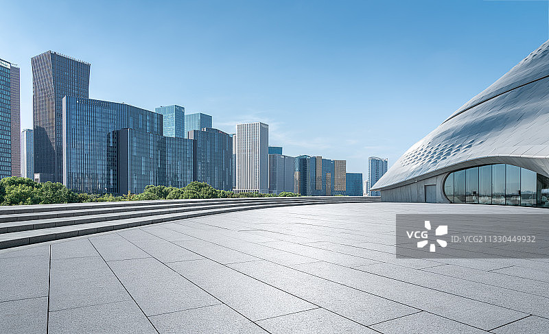 现代城市建筑广场图片素材