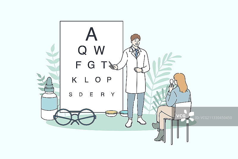 眼科学概念图片素材