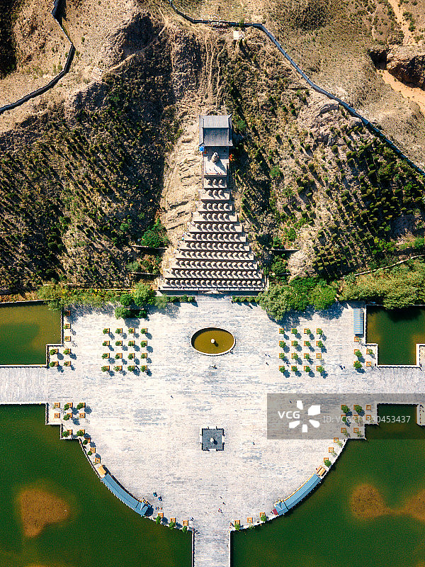 青铜峡 一百零八塔图片素材