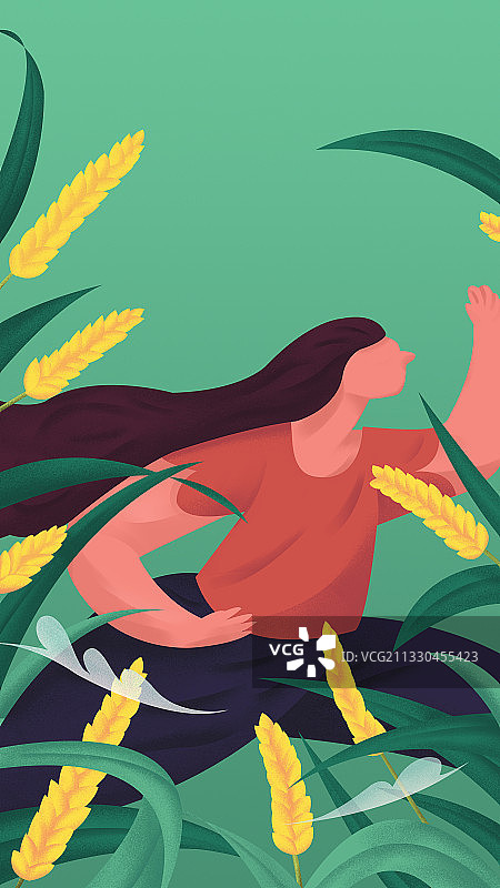 节气插画图片素材