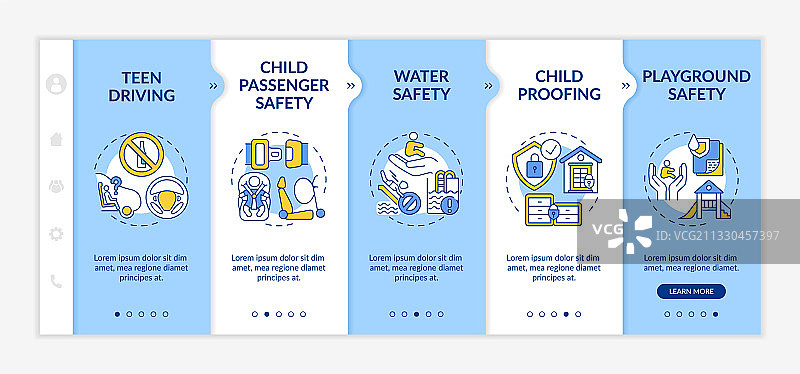 儿童安全入门模板图片素材