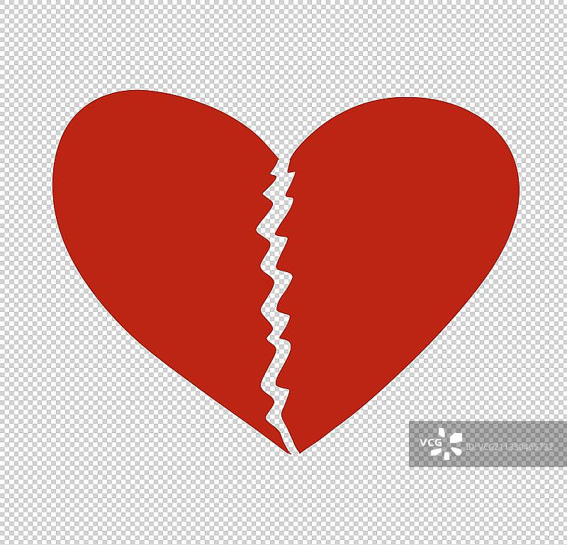 元素：心碎图片素材