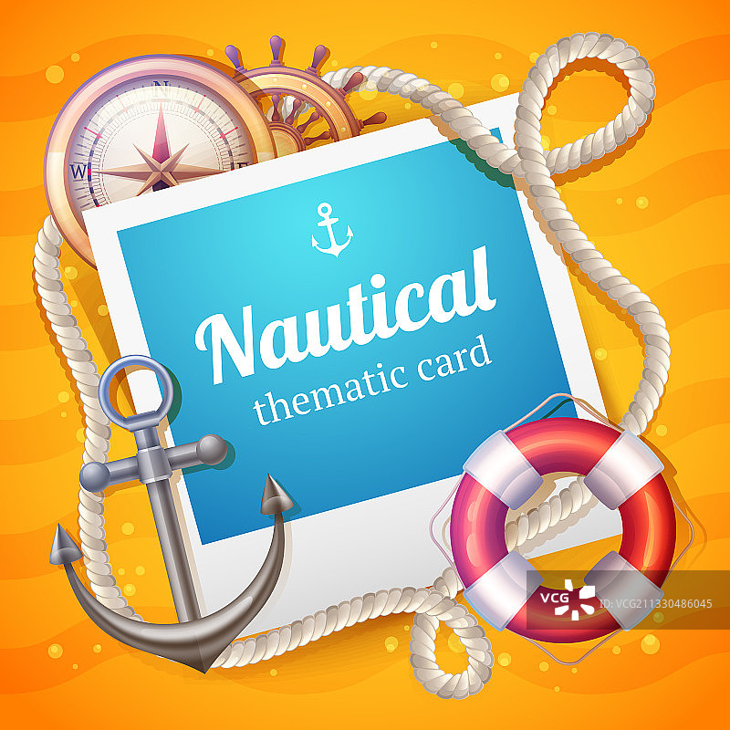 海洋卡片模板图片素材