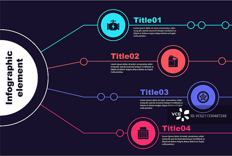 发动机检查、汽车机油滤清器设置图片素材