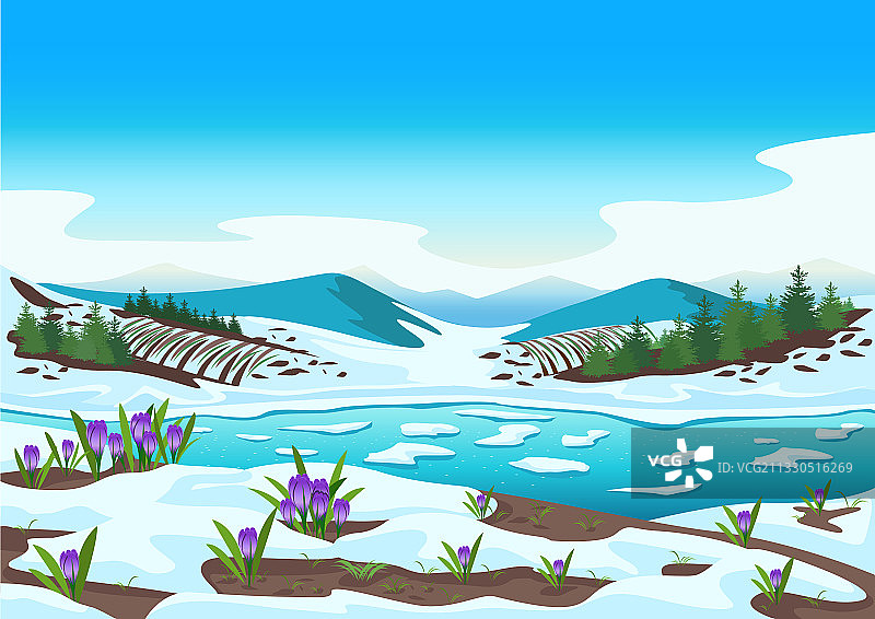 春天的风景图片素材