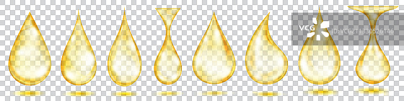 半透明水滴图片素材