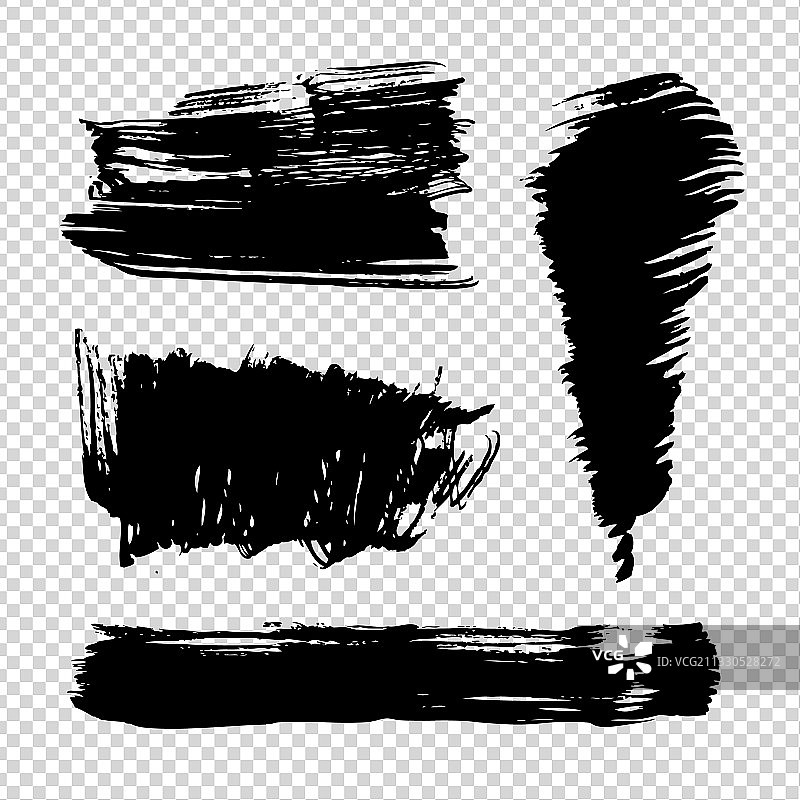 黑色抽象横向和纵向图形图片素材