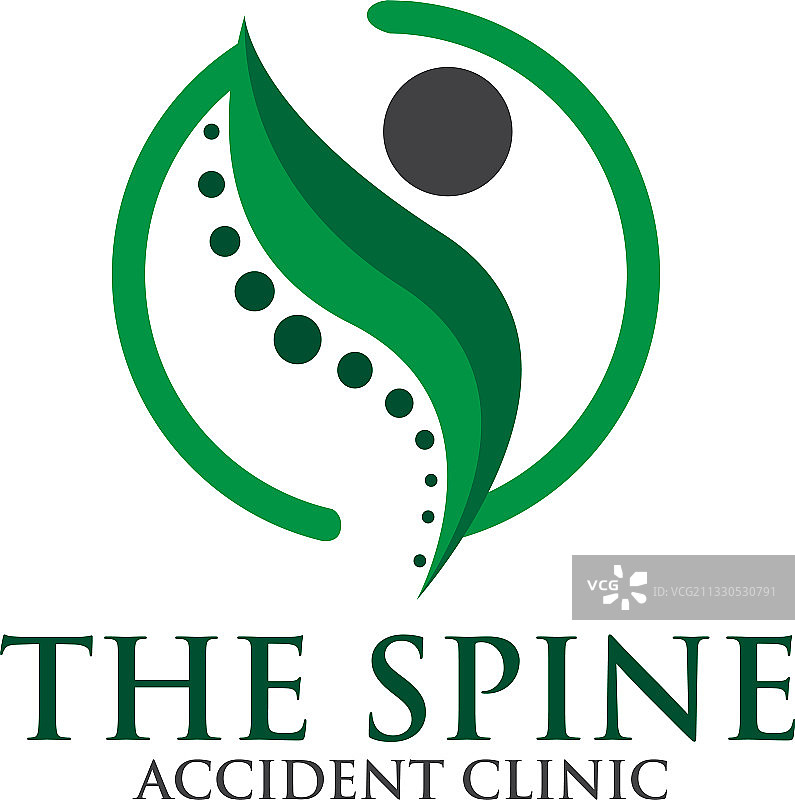 医院用简洁疼痛护理健康标志设计图片素材