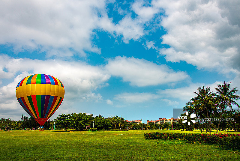 城市中的绿地图片素材
