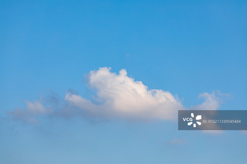 晴朗蓝天白云背景图片素材