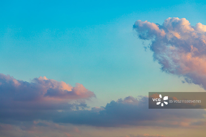 黄昏日落云层图片素材